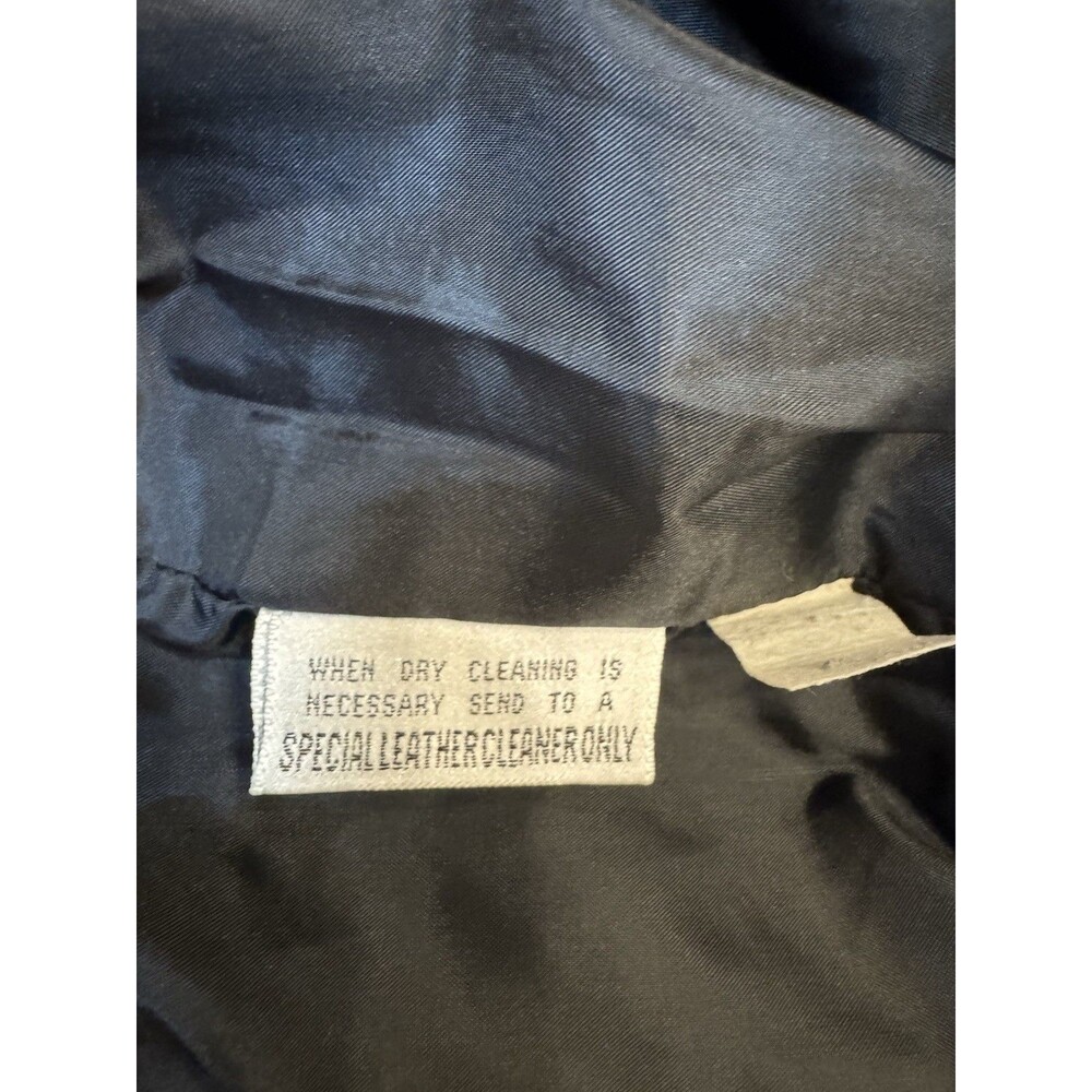 G-III Leather Fashions Women’s 12 Black Genuine Leather Maxi Skirt Y2K Vintage - Picture 4 of 8